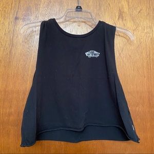 Vans cropped muscle t